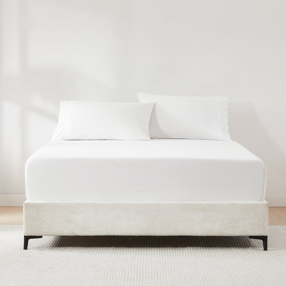 Coastal Chic Scalloped Edge Cotton Sheet Set