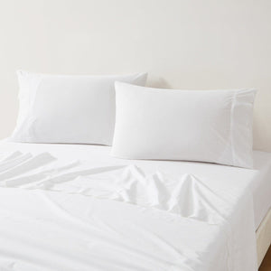 Coastal Chic Scalloped Edge Cotton Sheet Set