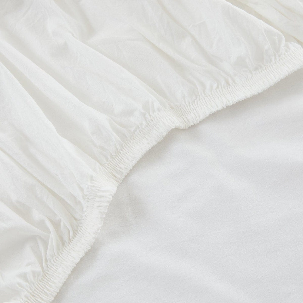 Evelyn Lace Trim Cotton Sheet Set