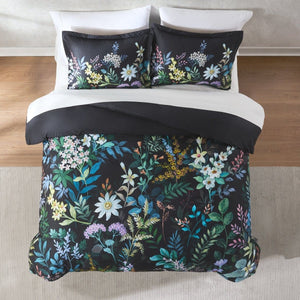 Fantasy Floral Cotton Duvet Cover Set