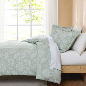 Floral Jacobean Gauze Jacquard Duvet Cover Set