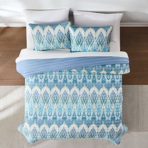 Ikat Drops Quilt Set