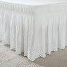 Vintage Eyelet Bed Skirt