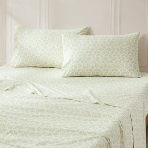 Floral Jacobean Cotton Sheet Set