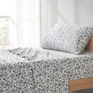 Lillian Block Print Cotton Sheet Set