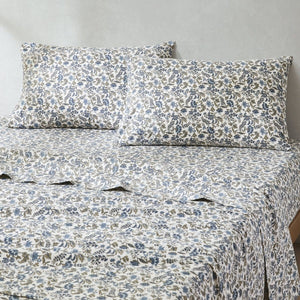 Lillian Block Print Cotton Sheet Set
