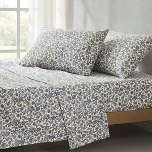 Lillian Block Print Cotton Sheet Set