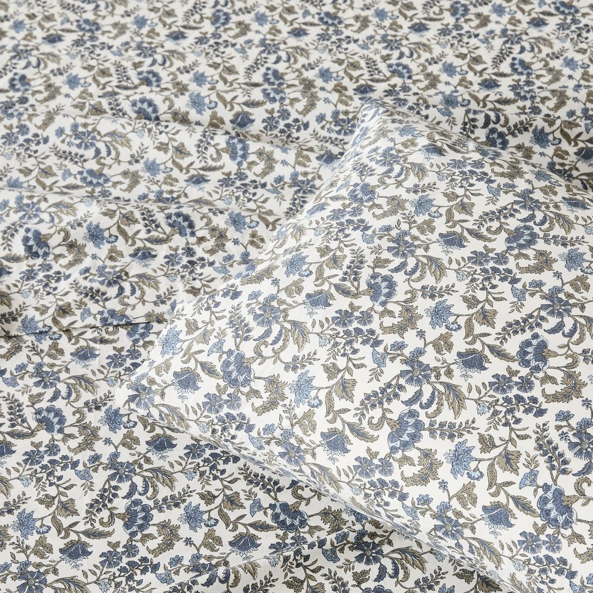 Lillian Block Print Cotton Sheet Set