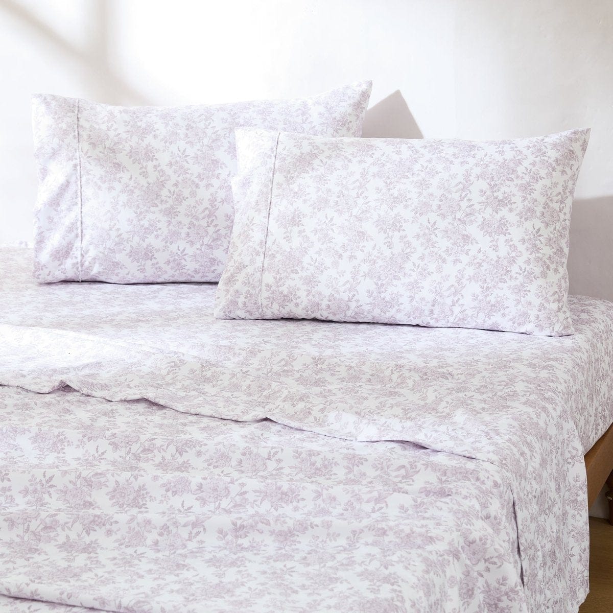 Peony Toile Sheet Set
