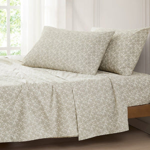 Zara Floral Block Cotton Sheet Set