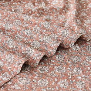 Zara Floral Block Cotton Sheet Set