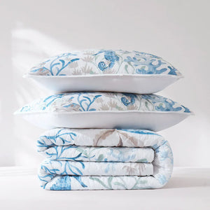 Oceana Watercolor Sea Life Quilt Set