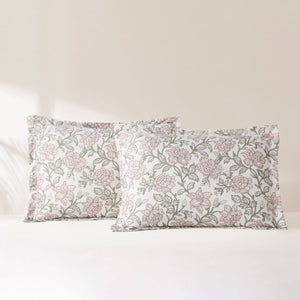 Zara Floral Block Reversible Comforter 5Pc Set