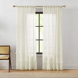 Georgette Sheer Curtain Panels