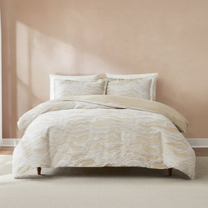 Cascade Wave Duvet Cover Set