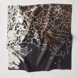 Lush Decor x Chuks Collins - Threaded Roots Silk Scarf