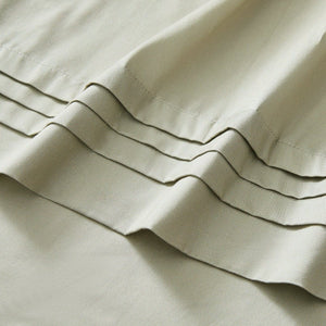 Pleat Cotton Sheet Set