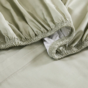 Pleat Cotton Sheet Set