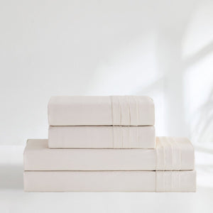 Pleat Cotton Sheet Set