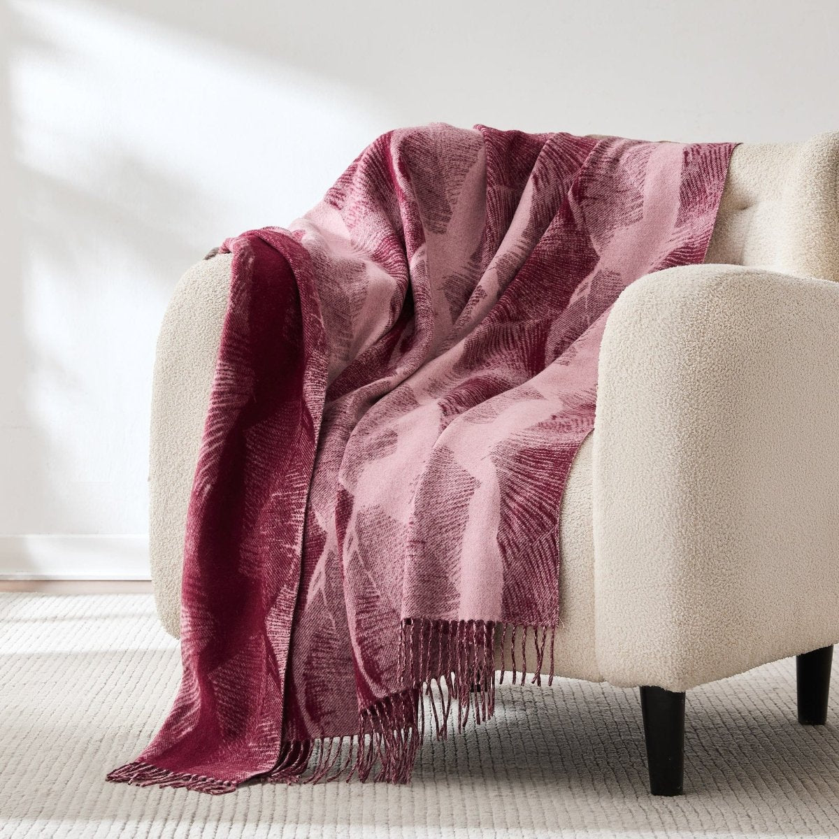 Gilded Spore Wool Throw