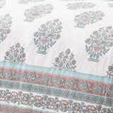 Sofia Flower Block Bouquet Comforter 5Pc Set