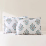 Sofia Flower Block Bouquet Comforter 5Pc Set