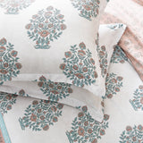 Sofia Flower Block Bouquet Comforter 5Pc Set