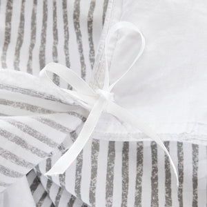 Lima Stripe Cotton Duvet Cover Set