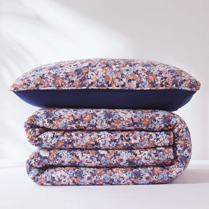 Alicia Camo Floral Cotton Quilt Set