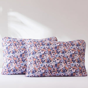 Alicia Camo Floral Cotton Quilt Set