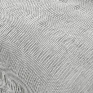 Azalea Ruched Velvet Stripe Comforter Set