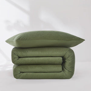Arden Ribbed Corduroy Comforter Set