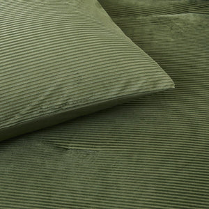 Arden Ribbed Corduroy Comforter Set