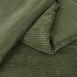 Arden Ribbed Corduroy Comforter Set