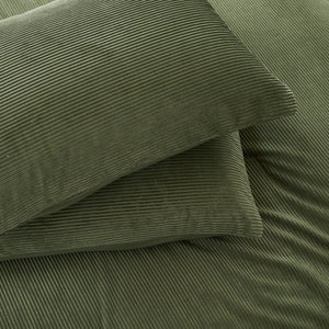 Arden Ribbed Corduroy Comforter Set
