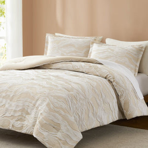 Cascade Wave Comforter Set