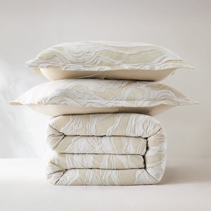 Cascade Wave Comforter Set