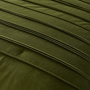Pleated Groove Comforter Set
