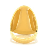 Toscana Italiana Choice of Plating "Scintille" Elongated Tapered Ring