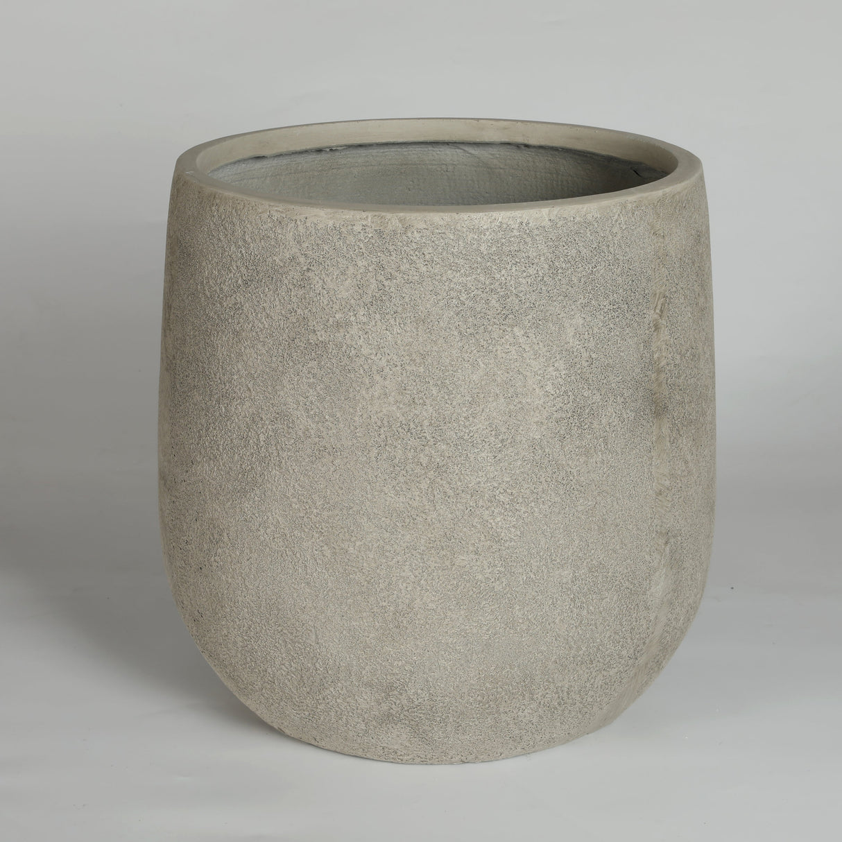 Round Concrete Planter Set of 2 - Antique Grey