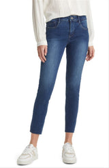 Wit & Wisdom 'Ab'solution Skinny Jeans, Mid Blue Vintage, Size 0