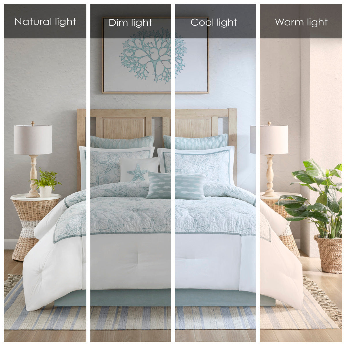 Comforter Set White King