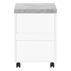 File Cabinet Rolling Mobile Storage Drawers Printer Stand For Office