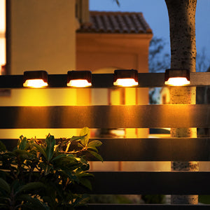 8-Pack Solar LED Deck & Step Lights