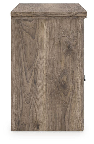 Rusticott - Two Drawer Night Stand - Brown