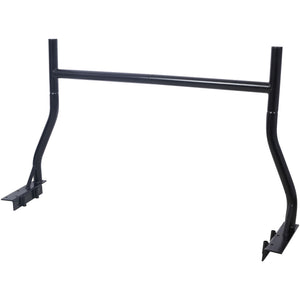 Heavy Duty Extendable Steel Truck Ladder Rack (Set of 2) - Black