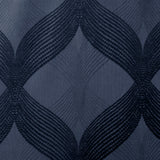 Ogee knitted jacquard total blackout curtain panel (only 1 pc panel)