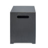 Modern Tank Holder Side Table With Powder Coated Frame