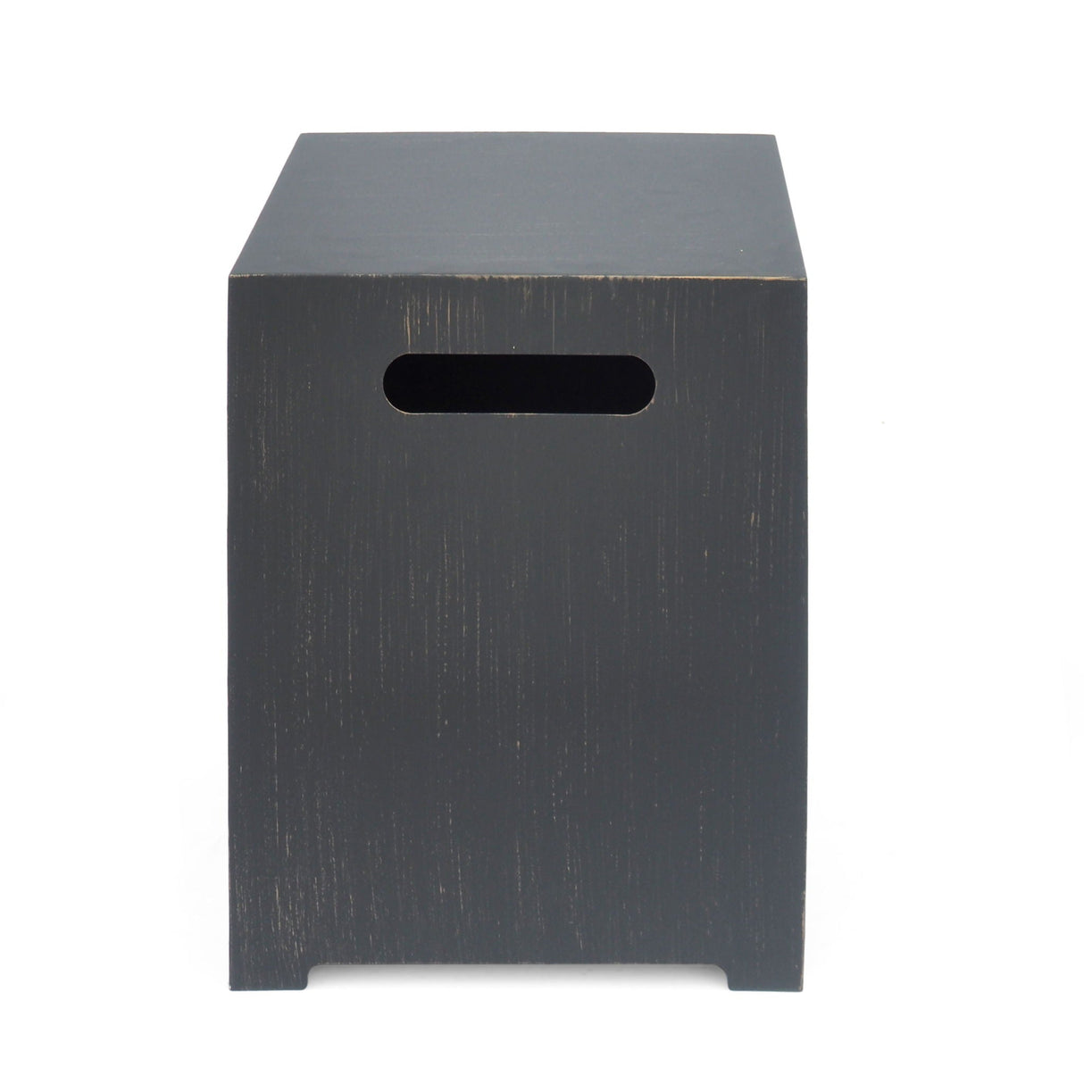 Modern Tank Holder Side Table With Powder Coated Frame