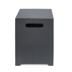 Modern Tank Holder Side Table With Powder Coated Frame